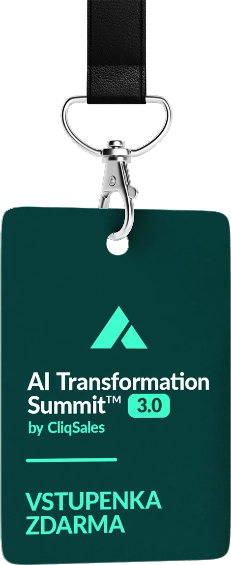 Vstupenka zdarma na AI Transformation Summit 3.0